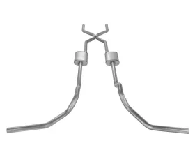 Pypes Exhaust Crossmember Back with H-Pipe Exhaust System GM 1967-1974