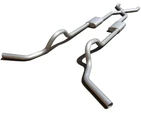 Pypes Exhaust Crossmember-Back X-PipeSplit Rear Dual Exit 2.5