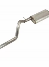Pypes Exhaust Catback Exhaust Single Rear Exit 2.5" Street Pro Muffler Stainless Steel Jeep Cherokee XJ 1991-2001                                     - SJJ01S - Image 2