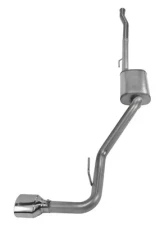 Pypes Exhaust 409 Stainless CatBack Exhaust System w/ Street Pro Muffler Jeep JT Gladiator 2020-2024                                     - SJJ50S - Image 2