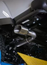 Pypes Exhaust 409 Stainless CatBack Exhaust System w/ Street Pro Muffler Jeep JT Gladiator 2020-2024                                     - SJJ50S - Image 3
