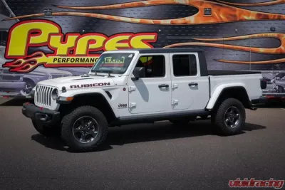 Pypes Exhaust 409 Stainless CatBack Exhaust System w/ Street Pro Muffler Jeep JT Gladiator 2020-2024 - SJJ50S