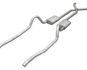 Pypes Exhaust Crossmember-Back X-Pipe Dual Exhaust 2.5