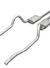 Pypes Exhaust Crossmember-Back X-Pipe Dual Exhaust 2.5" No Muffer Mopar A-Body 1967-1973                                     - SMA10 - Image 2