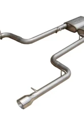 Pypes Exhaust Catback Dual Exhaust 3" Race Pro Muffler 4" Polished Tips Stainless Steel GM Mopar B-Body 1966-1974                                     - SMC11R - Image 2