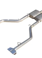 Pypes Exhaust Catback Dual Exhaust 2.5" Street Pro Muffler Black Tips Stainless Steel Challenger V8 Exc SRT8 2008-2014                                     - SMC20SB - Image 2