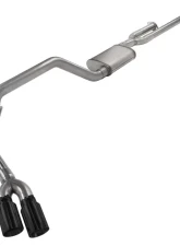 Pypes Exhaust Catback Exhaust System 14-20 Split Side Dual Exit 2.5" Intermediate And 3" Tail Pipe Violator Mufflers/Hardware Incl Black Tip Incl                                     - STT10VB - Image 5