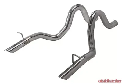 Pypes Exhaust Tail Pipe Kit Split Rear Dual Exit 3" Tail Pipe Muffler And Tail Pipes Only - TFM15