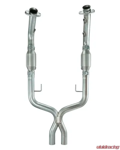 Pypes Exhaust X-Pipe Kit 2.5" Ceramic Catalytic Converter Stainless Steel Ford Mustang GT 2005-2010 - XFM26E