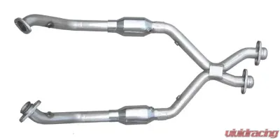 Pypes Exhaust X-Pipe Kit 2.5" w/Cats Stainless Steel Ford Mustang 1999-2004 - XFM36