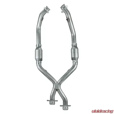 Pypes Exhaust X-Pipe Kit 2.5" Catalytic Converter Stainless Steel Ford Mustang V6 1988-2004 - XFM39E