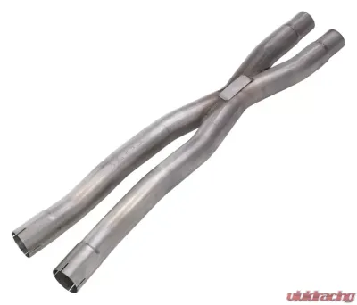 Pypes Exhaust Resonator Delete X-Pipe Stainless Steel Natural Finish - XFM78