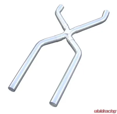 Pypes Exhaust X-Pipe Kit 2.5" Polished Stainless Steel - XVA10S