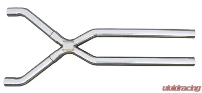 Pypes Exhaust X-Pipe Kit Tunnel Crossover2.5" Polished Stainless Steel - XVF10S