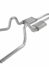 Pypes Exhaust 2.5" H-Bomb System with Violator Mufflers Ford Mustang 1965-1970                                     - SFM43V - Image 3