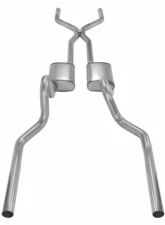 Pypes Exhaust 2.5" H-Bomb without Mufflers Ford Mustang 1971-1973                                     - SFM44 - Image 2