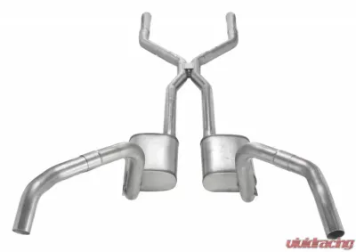Pypes Exhaust 2.5" H-Bomb without Mufflers GM F-Body 1967-1969 - SGF42