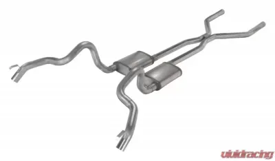 Pypes Exhaust 3.0" H-Bomb without Mufflers GM F/X-Body 1970-1974 - SGF43