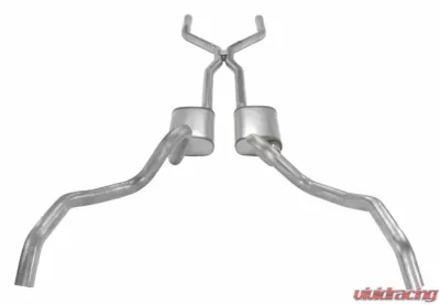 Pypes Exhaust 2.5" H-Bomb without Mufflers GM F-Body 1962-1969 - SGN40