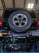 Pypes Exhaust Axle Back Exhaust Jeep Wrangler JL 2018-2024                                     - SJJ40 - Image 2