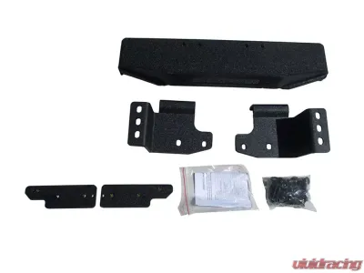 Engo Jeep TJ/YJ Winch Mount 87-06 Wrangler TJ/YJ Steel Black Powdercoat - 65-10002