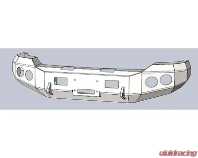 Engo Avalanche Front Winch Bumper 03-06 Chevy Avalanche Non Claded - 68-C03-06A