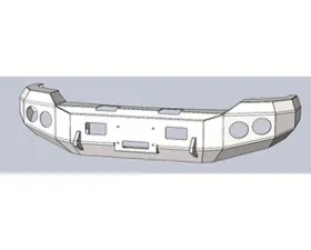 Engo Ram Front Winch Bumper 06-09 Dodge Ram 4500/5500