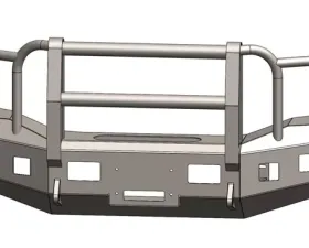 Engo F-250/F-350 Front Winch Bumper w/Full Grill Guard 08-10 Ford F250-F350
