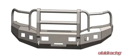 Engo F-250/F-350 Front Winch Bumper w/Full Grill Guard 08-10 Ford F250-F350 - 68-F08-10FG