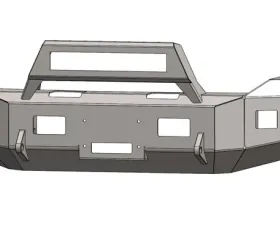 Engo F-250/F-350 Front Winch Bumper w/Integrated Light Bar 08-10 Ford F250-F350