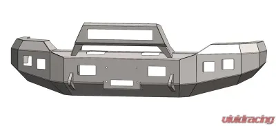 Engo F-250/F-350 Front Winch Bumper w/Integrated Light Bar 08-10 Ford F250-F350 - 68-F08-10FIL