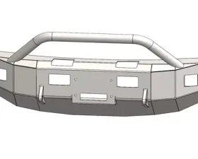 Engo F-450/F-550 Front Winch Bumper w/Bull Bar 17-18 Ford F-450/F-550
