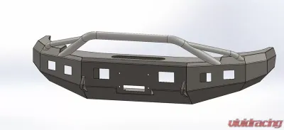 Engo Sierra 2500/3500 Front Winch Bumper w/Bull Bar 11-14 GMC Sierra 2500/3500 - 68-G11-14BB
