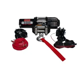 Engo Electric Winch 4,000 LB (1821kg) 12 Volt for ATV
