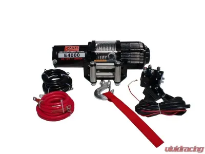 Engo Electric Winch 4,000 LB (1821kg) 12 Volt for ATV - 77A-04000-A