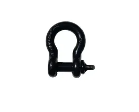 Engo D-Ring Shackle 3/4 Inch Black Powdercoat