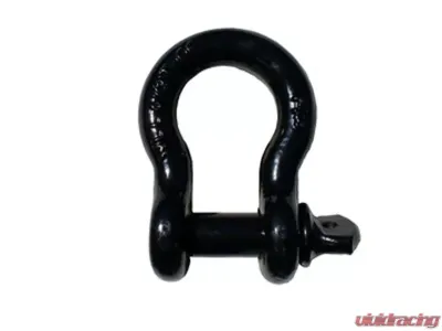 Engo D-Ring Shackle 7/8 Inch Black Powdercoat - 81-00078