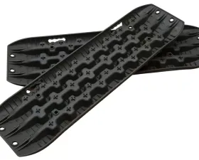 Engo Sand Track Heavy-Duty Reinforced Nylon 5 Ton Capacity Pair With Bag Black