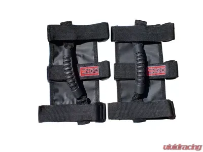 Engo Jeep Grab Handles Black W/ Logo Pair - 85-00001