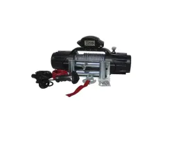 Engo Electric Winch 10,000 LB (4536kg) 12 Volt Black Satin Finish(IP68) XR Model