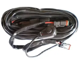 Engo Wiring Harness For Led Work Lights For Use With 1 Or 2 Lights