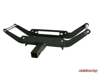 Engo Winch Cradle For 2 Inch Hitch Receiver Detachable Black Powder Coat - ENGOCradle