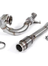 HPA Motorsports MQB (FWD) 2.0T Street Downpipe                                     - HVA-254-STREET - Image 2
