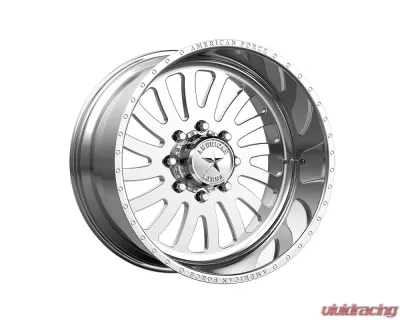 American Force AFW 74 Octane SS Wheel 20x12 5x127 | 5x5 -33mm Polished - AFTE74LS72-1-21