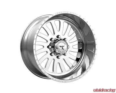 American Force AFW 74 Octane SS Wheel 20x12 5x127 | 5x5 -33mm Polished - AFTE74RS72-1-21