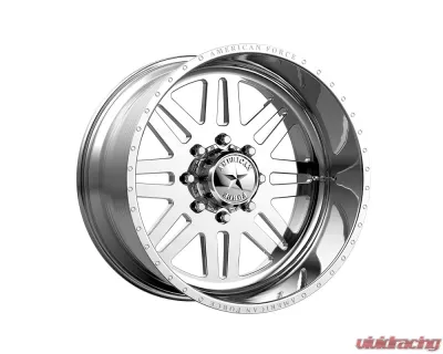 American Force AFW 09 Liberty SS Wheel 22x12 8x8x165.1 -40mm Polished - AFTJ09D22-1-21