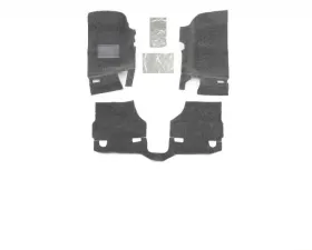 JEEP BEDRUG 07-10 JEEP JK 2DR FRONT 3PC FLOOR KIT (INCLUDES HEAT SHIELDS) Jeep Wrangler 2007-2010