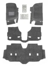 JEEP BEDRUG 07+ JEEP JK UNLTD 4DR FRONT 4PC FLOOR KIT (INC HEAT SHIELDS) Jeep Wrangler 2007-2017                                     - BRJK07F4 - Image 4