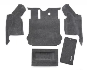JEEP BEDRUG 07-10 JK UNLTD 4DR RR 5PC CARGO KIT (INC TLGTE & TUB LINER) Jeep Wrangler 2007-2010