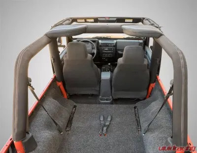 JEEP BEDRUG 03-06 JEEP LJ UNLTD REAR 4PC CARGO KIT (INC TLGTE & TUB LINER) Jeep Wrangler 2004-2006 - BRLJ04R